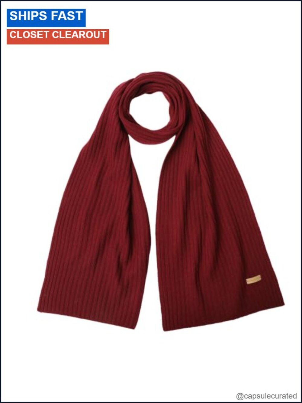 100% Merino Wool Scarf Women Men Unisex 71''x12'' Wrap Winter Travel Gift